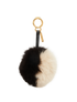 Fendi Pompom Charm, back view